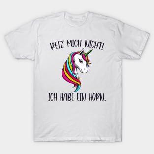 Zickiges Einhorn Frauen Geschenke T-Shirt